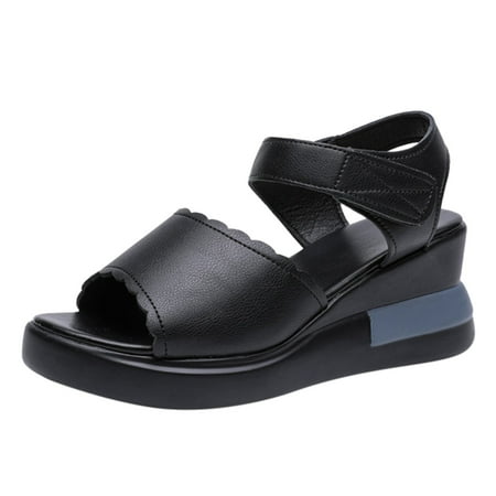 ZHAGHMIN Women S Pain Comfy Sandal Soled Wedges Leisure Shoes Casual Thick Sandals Fashion Womens Breathable Outdoor Women S Sandals Rhinestone Sandals For Women Size 9 Womens Comfy Shoes Sandals Sl
ZHAGHMIN Women S Pain Comfy Sandal Soled Wedges Leisure Shoes Casual Thick Sandals Fashion Womens Breathable Outdoor Women S Sandals Rhinestone Sandals For Women Size 9 Womens Comfy Shoes Sandals Sl