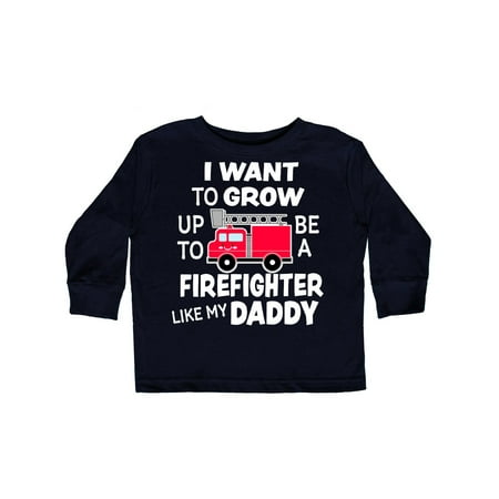 Inktastic I Want To Grow up To Be a Firefighter Like My Daddy Gift Toddler Boy or Toddler Girl Long Sleeve T-Shirt
Inktastic I Want To Grow up To Be a Firefighter Like My Daddy Gift Toddler Boy or Toddler Girl Long Sleeve T-Shirt