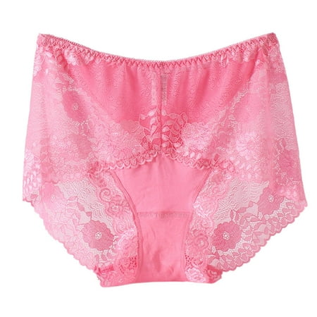 YWDJ Lace Underwear for Women Sexy Ladies Transparent Lace Panties Big Size Cotton Hollow Breathable Quality Hot Pink XXL
YWDJ Lace Underwear for Women Sexy Ladies Transparent Lace Panties Big Size Cotton Hollow Breathable Quality Hot Pink XXL