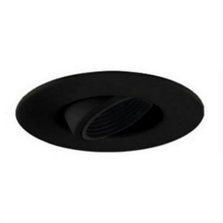 Jesco Lighting Low Voltage Adjustable Gimbal Ring Trim with Step Baffle- Black Baffle- White Trim
Jesco Lighting Low Voltage Adjustable Gimbal Ring Trim with Step Baffle- Black Baffle- White Trim