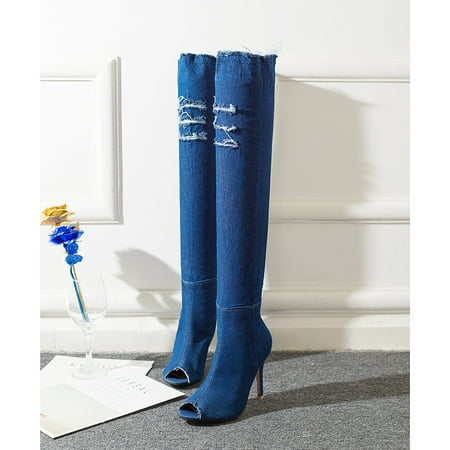 Hvyes Halloween Gifts Womens Fish Mouth Long Tall Wide Mid Calf Boots Slim Stovepipe Stretch Western Sandals
Hvyes Halloween Gifts Womens Fish Mouth Long Tall Wide Mid Calf Boots Slim Stovepipe Stretch Western Sandals