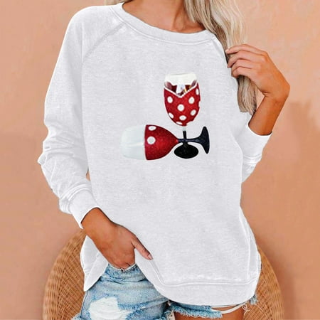jsaierl Sweatshirt for Women Christmas Printed Sweatshirt Round Neck Long Sleeve Womens Fall Tops Xmas Gifts Sweatshirts for Holiday
jsaierl Sweatshirt for Women Christmas Printed Sweatshirt Round Neck Long Sleeve Womens Fall Tops Xmas Gifts Sweatshirts for Holiday