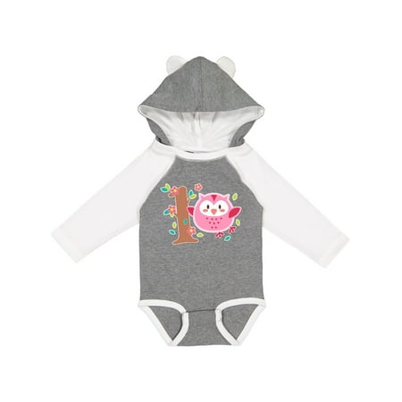 Inktastic Owl First Birthday pink flower and tree Gift Baby Boy or Baby Girl Long Sleeve Bodysuit
Inktastic Owl First Birthday pink flower and tree Gift Baby Boy or Baby Girl Long Sleeve Bodysuit