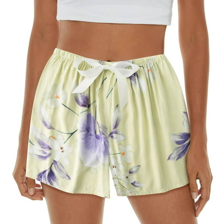 Womens Pants Casual Pajama Shorts Soft Sleep Shorts Lightweight Printed Bow Elastic Waist Lounge Pj Bottoms Cargo Pants
Womens Pants Casual Pajama Shorts Soft Sleep Shorts Lightweight Printed Bow Elastic Waist Lounge Pj Bottoms Cargo Pants