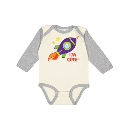 Inktastic 1st Birthday Rocketship One Year Old Gift Baby Boy or Baby Girl Long Sleeve Bodysuit
Inktastic 1st Birthday Rocketship One Year Old Gift Baby Boy or Baby Girl Long Sleeve Bodysuit