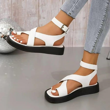 Hvyesh Platform Sandals for Women Dressy Summer Versatile Shoes Thick Sole Comfortable Slippers Sponge Roman Sandals Size 9
Hvyesh Platform Sandals for Women Dressy Summer Versatile Shoes Thick Sole Comfortable Slippers Sponge Roman Sandals Size 9