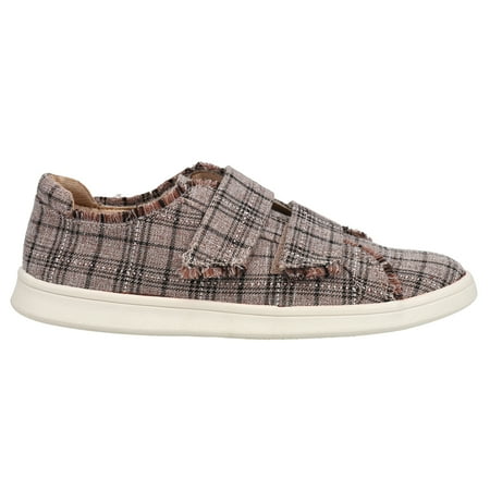 LifeStride Womens Nonstop Plaid Slip On Sneakers Casual Shoes Casual