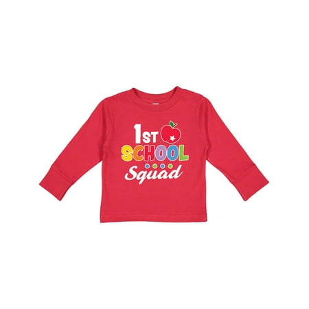 Inktastic 1st Grade School Squad with Apple and Star Gift Toddler Boy or Toddler Girl Long Sleeve T-Shirt
Inktastic 1st Grade School Squad with Apple and Star Gift Toddler Boy or Toddler Girl Long Sleeve T-Shirt