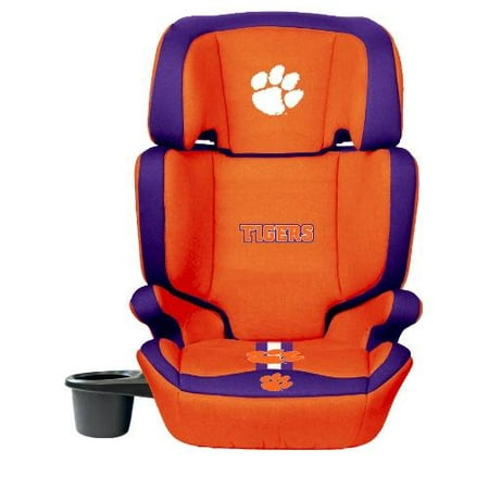 NCAA High Back Booster Seat by Lil Fan, 2-in-1 - Clemson Tigers