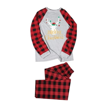 Christmas Pajamas for Family Parent-Child Outfit Winter Fall Matching Letter Plaid Printed Long Sleeve Tee Bottom Loungewear Pajama Sets
Christmas Pajamas for Family Parent-Child Outfit Winter Fall Matching Letter Plaid Printed Long Sleeve Tee Bottom Loungewear Pajama Sets