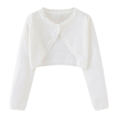 ameIAEA Girl s Long Sleeve Cropped Cardigan Toddler Kids Button Down Knit Cover Up Jacket Tops
ameIAEA Girl s Long Sleeve Cropped Cardigan Toddler Kids Button Down Knit Cover Up Jacket Tops