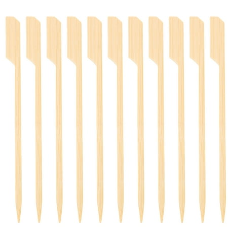 HOMEMAXS 200Pcs Bamboo Skewers Food Bamboo Meat Disposable Long Sticks for Grilling
HOMEMAXS 200Pcs Bamboo Skewers Food Bamboo Meat Disposable Long Sticks for Grilling