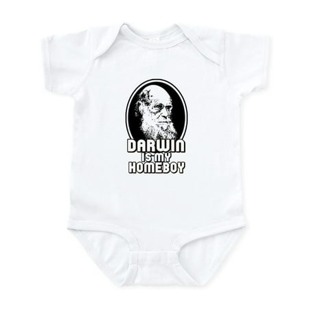 CafePress - Darwin Is My Homeboy Infant Bodysuit - Baby Light Bodysuit Size Newborn - 24 Months
CafePress - Darwin Is My Homeboy Infant Bodysuit - Baby Light Bodysuit Size Newborn - 24 Months