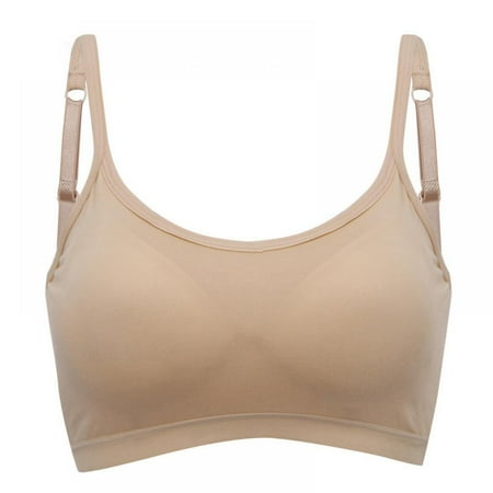 Spdoo Women Sports Bras Thin Strap Yoga Workout Bra Athletic Underwear Cotton Skin Color M
Spdoo Women Sports Bras Thin Strap Yoga Workout Bra Athletic Underwear Cotton Skin Color M