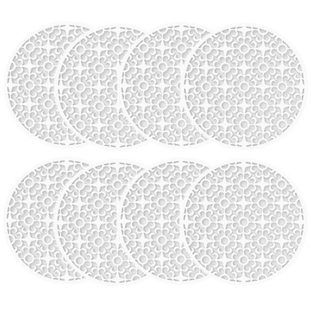 SUKIY 8Pcs 10cm Silicone Coasters Drinks Cup Mat Pad Non-Slip for Coffee Kitchen Table
SUKIY 8Pcs 10cm Silicone Coasters Drinks Cup Mat Pad Non-Slip for Coffee Kitchen Table