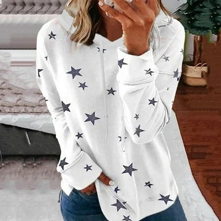 Zedker Woman Sweatshirt Sweat Shirts Teens Girls Trendy Fashion Women Print Long Sleeve Comfortable Breathable Crew Neck Shirt Tops
Zedker Woman Sweatshirt Sweat Shirts Teens Girls Trendy Fashion Women Print Long Sleeve Comfortable Breathable Crew Neck Shirt Tops