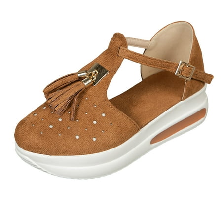 Quealent Adult Women Sandal Cute Sandals with Heels for Women Ladies Fashion Summer Solid Color Hollow Outsuede Tassel 400 Sandals for Women Brown 7.5
Quealent Adult Women Sandal Cute Sandals with Heels for Women Ladies Fashion Summer Solid Color Hollow Outsuede Tassel 400 Sandals for Women Brown 7.5