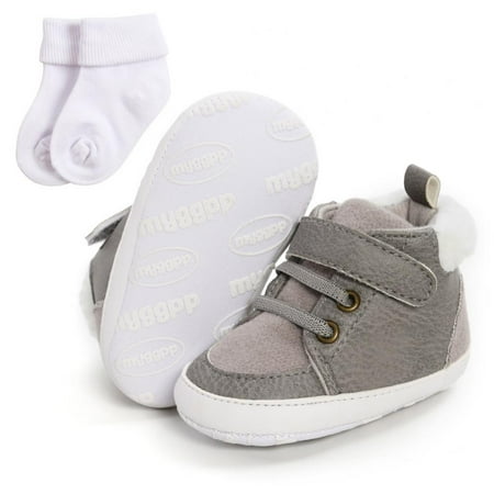 Infant Baby Boys Girls High Tops Ankle Sneakers Soft Anti-Slip Sole Lace-up PU Leather Moccasins Toddler Newborn Prewalker First Walking Crib Shoes 0-18Months
Infant Baby Boys Girls High Tops Ankle Sneakers Soft Anti-Slip Sole Lace-up PU Leather Moccasins Toddler Newborn Prewalker First Walking Crib Shoes 0-18Months