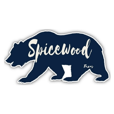 Spicewood Texas Souvenir 3x1.5-Inch Fridge Magnet Bear Design