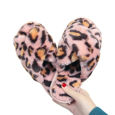 Hesroicy Women s Soft Plush Leopard Cross Band Slippers with Open Toe - Perfect for Warmth and Comfort in the Bedroom
Hesroicy Women s Soft Plush Leopard Cross Band Slippers with Open Toe - Perfect for Warmth and Comfort in the Bedroom