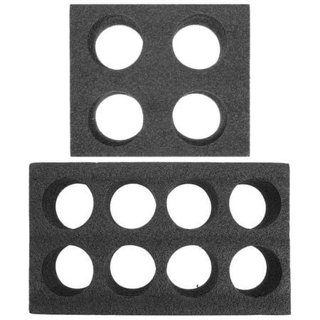 2 Pcs Portable Coffee Cup Trays Cup Fixing Holders Takeout Milk Tea Packing Trays
