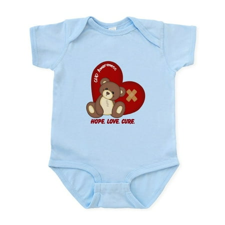 CafePress - Hope. Love. Cure. For CHD Awareness Infant Bodysui - Baby Light Bodysuit
CafePress - Hope. Love. Cure. For CHD Awareness Infant Bodysui - Baby Light Bodysuit