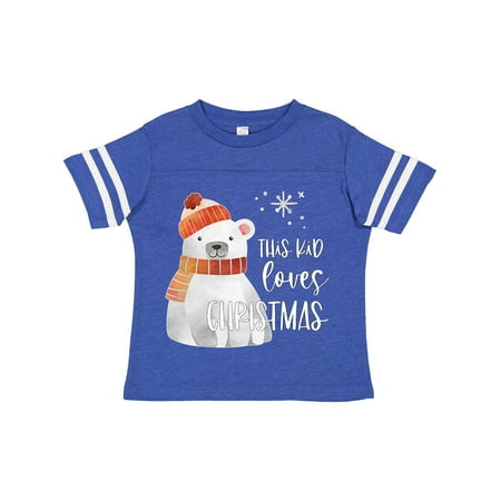 Inktastic This Kid Loves Christmas Cute Polar Bear Gift Toddler Boy or Toddler Girl T-Shirt
Inktastic This Kid Loves Christmas Cute Polar Bear Gift Toddler Boy or Toddler Girl T-Shirt