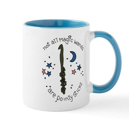 CafePress - Crochet Hook Magic Wand Mugs - 11 oz Ceramic Mug - Novelty Coffee Tea Cup
CafePress - Crochet Hook Magic Wand Mugs - 11 oz Ceramic Mug - Novelty Coffee Tea Cup