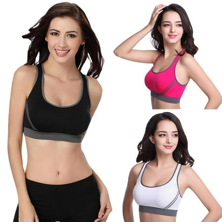 Sexy Woman Sportswear Fitness Running Clothes For Women Jogging Yoga Racerback Sports Bra Padded Underwear Tennis Vest Top
Sexy Woman Sportswear Fitness Running Clothes For Women Jogging Yoga Racerback Sports Bra Padded Underwear Tennis Vest Top