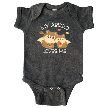 Inktastic My Abuelo Loves Me with Cute Squirrels in Autumn Gift Baby Boy or Baby Girl Bodysuit
Inktastic My Abuelo Loves Me with Cute Squirrels in Autumn Gift Baby Boy or Baby Girl Bodysuit