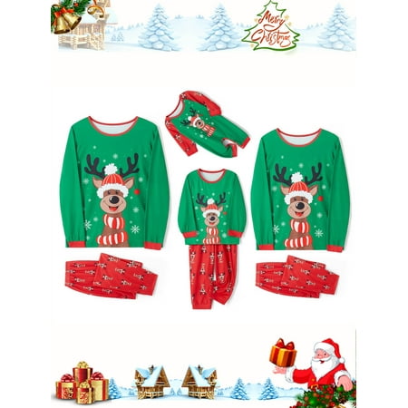 Sunisery Family Christmas Pjs Matching Sets Elk Print Christmas Matching Jammies for Adults Kids Baby Holiday Xmas Sleepwear Set
Sunisery Family Christmas Pjs Matching Sets Elk Print Christmas Matching Jammies for Adults Kids Baby Holiday Xmas Sleepwear Set