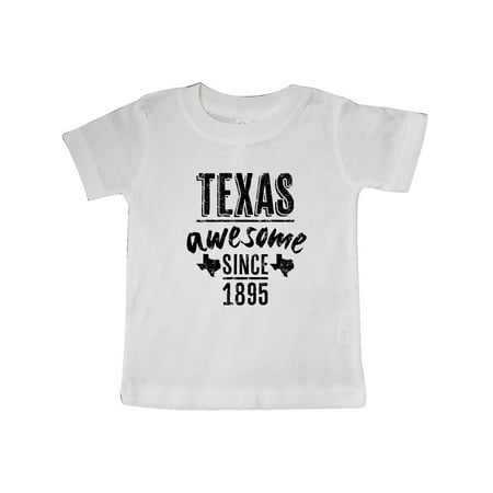 Inktastic Texas Awesome Since 1895 Gift Baby Boy or Baby Girl T-Shirt
