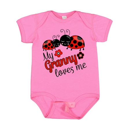 Inktastic My Granny Loves Me with Cute Ladybugs Gift Baby Boy or Baby Girl Bodysuit
Inktastic My Granny Loves Me with Cute Ladybugs Gift Baby Boy or Baby Girl Bodysuit