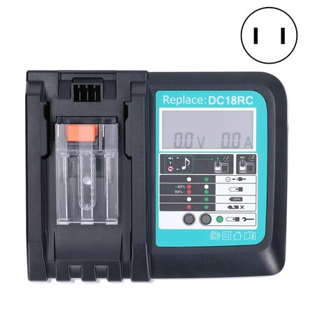 Lithium Ion Battery Chargers 14.4V/18V Replacement Lithium Battery Charger With Circuit Protection For BL1815 BL1830 BL1840
Lithium Ion Battery Chargers 14.4V/18V Replacement Lithium Battery Charger With Circuit Protection For BL1815 BL1830 BL1840
