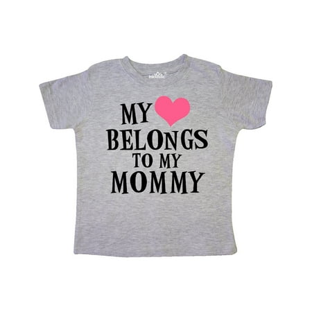 Inktastic My Heart Belongs To My Mommy Gift Toddler Boy or Toddler Girl T-Shirt
Inktastic My Heart Belongs To My Mommy Gift Toddler Boy or Toddler Girl T-Shirt