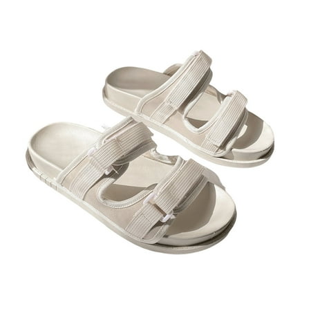 Lightweight Thick Sole Sandals Non-slipped and Wear Resistant Gift for Christmas Birthday New Year Beige 39-40
Lightweight Thick Sole Sandals Non-slipped and Wear Resistant Gift for Christmas Birthday New Year Beige 39-40