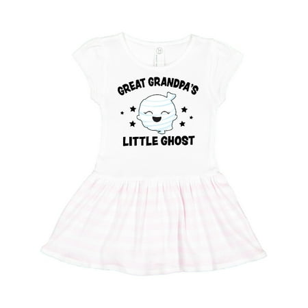 Inktastic Cute Great Grandpa s Little Ghost with Stars Gift Toddler Girl Dress 
Inktastic Cute Great Grandpa s Little Ghost with Stars Gift Toddler Girl Dress