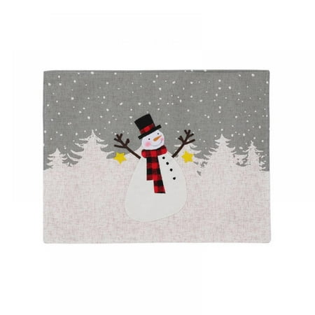 2pcs Christmas Placemat Xmas Dish Mat Winter Holiday Decorative Tableware Place Pads Home Hotel Restaurant Christmas Dining Table Decorative Mat
2pcs Christmas Placemat Xmas Dish Mat Winter Holiday Decorative Tableware Place Pads Home Hotel Restaurant Christmas Dining Table Decorative Mat