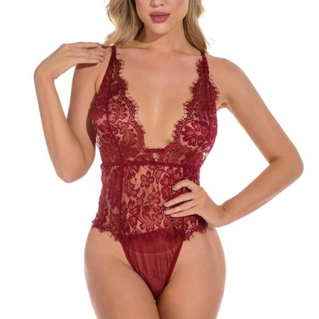 〖TOTO〗Intimates For Women Jumpsuit Women Lace Lingerie Hollow Out Bodysuit Underwear Pajamas
〖TOTO〗Intimates For Women Jumpsuit Women Lace Lingerie Hollow Out Bodysuit Underwear Pajamas