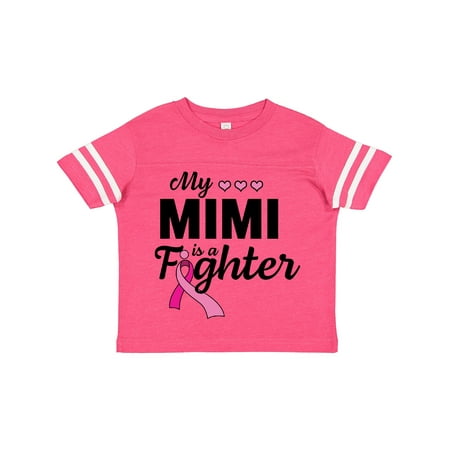 Inktastic Breast Cancer Awareness My Mimi is a Fighter Gift Toddler Boy or Toddler Girl T-Shirt
Inktastic Breast Cancer Awareness My Mimi is a Fighter Gift Toddler Boy or Toddler Girl T-Shirt