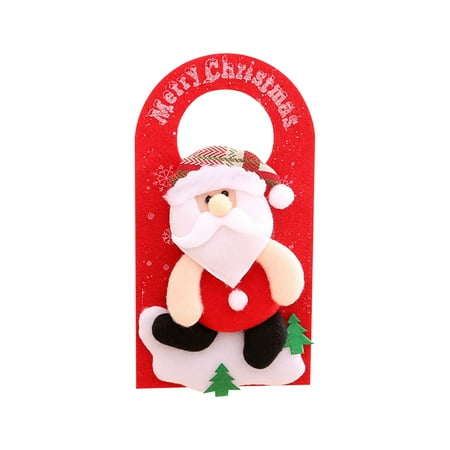Veki Christmas Ornaments Non Woven Cartoon Christmas Door Hanging Decoration Pendant Large Stain Glass Panel
Veki Christmas Ornaments Non Woven Cartoon Christmas Door Hanging Decoration Pendant Large Stain Glass Panel