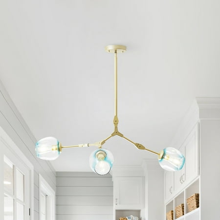 Bella Depot Adjustable Chandelier Pendant Gold Chandelier with Gradient Blue Glass Shade 3 3 Light 13 to 24 Inches Painted 25 to 36 Inches
Bella Depot Adjustable Chandelier Pendant Gold Chandelier with Gradient Blue Glass Shade 3 3 Light 13 to 24 Inches Painted 25 to 36 Inches
