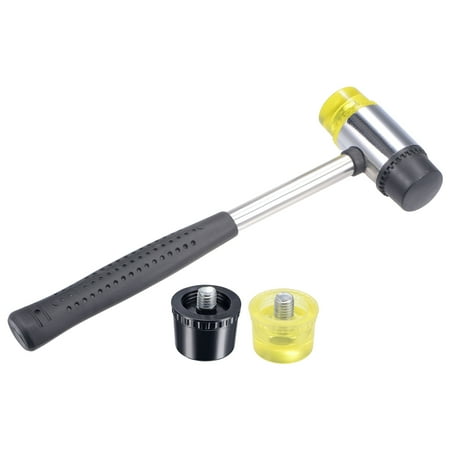 Uxcell 35mm Double-Faced Rubber Hammer with Soft/Hard Replacement Mallet Non-Slip Grip
Uxcell 35mm Double-Faced Rubber Hammer with Soft/Hard Replacement Mallet Non-Slip Grip