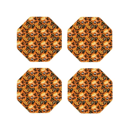Honeii Happy Halloween1 Print Leather Coaster Set of 4 Ideal for Safeguarding Your Furniture from Drinks Spills and Effortless Cleanup-Octagon
Honeii Happy Halloween1 Print Leather Coaster Set of 4 Ideal for Safeguarding Your Furniture from Drinks Spills and Effortless Cleanup-Octagon