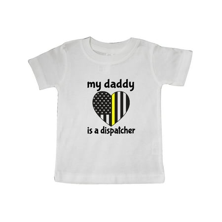 Inktastic Dispatcher Dad Emergency Gold Line Flag Gift Baby Boy or Baby Girl T-Shirt
Inktastic Dispatcher Dad Emergency Gold Line Flag Gift Baby Boy or Baby Girl T-Shirt
