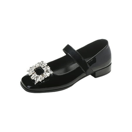 Eloshman Womens Dress Shoe Comfort Pumps Ankle Strap Chunky Mary Jane Office Casual Magic Tape Heels Sandals Lightweight Pump Black 2.5cm 6
Eloshman Womens Dress Shoe Comfort Pumps Ankle Strap Chunky Mary Jane Office Casual Magic Tape Heels Sandals Lightweight Pump Black 2.5cm 6