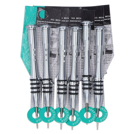 6Pcs Star Screwdriver Screwdriver Durable Hardware For I Phone For Electronic Product T6
6Pcs Star Screwdriver Screwdriver Durable Hardware For I Phone For Electronic Product T6