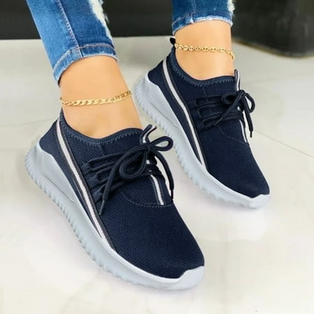 Quealent Sperry Shoes For Women Women’s Running Shoes Lightweight Jogging Walking Shoes for Women Breathable Knit Upper Fashion Sneakers Ladies Sports Causal Shoes Blue 8
Quealent Sperry Shoes For Women Women’s Running Shoes Lightweight Jogging Walking Shoes for Women Breathable Knit Upper Fashion Sneakers Ladies Sports Causal Shoes Blue 8