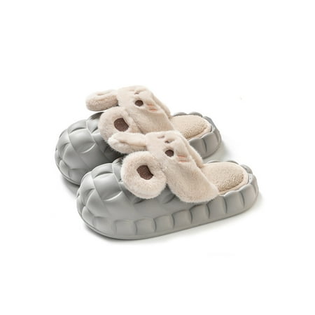 Fangasis Womens Winter Slippers Closed Toe Fuzzy Slipper Slip On House Shoes Indoor Outdoor Daily Furry Clogs Lightweight Removable Lining Clog Gray Bear 7.5-8
Fangasis Womens Winter Slippers Closed Toe Fuzzy Slipper Slip On House Shoes Indoor Outdoor Daily Furry Clogs Lightweight Removable Lining Clog Gray Bear 7.5-8