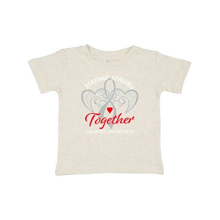 Inktastic Diabetes Awareness Gray Ribbon Red Heart Gift Baby Boy or Baby Girl T-Shirt
Inktastic Diabetes Awareness Gray Ribbon Red Heart Gift Baby Boy or Baby Girl T-Shirt